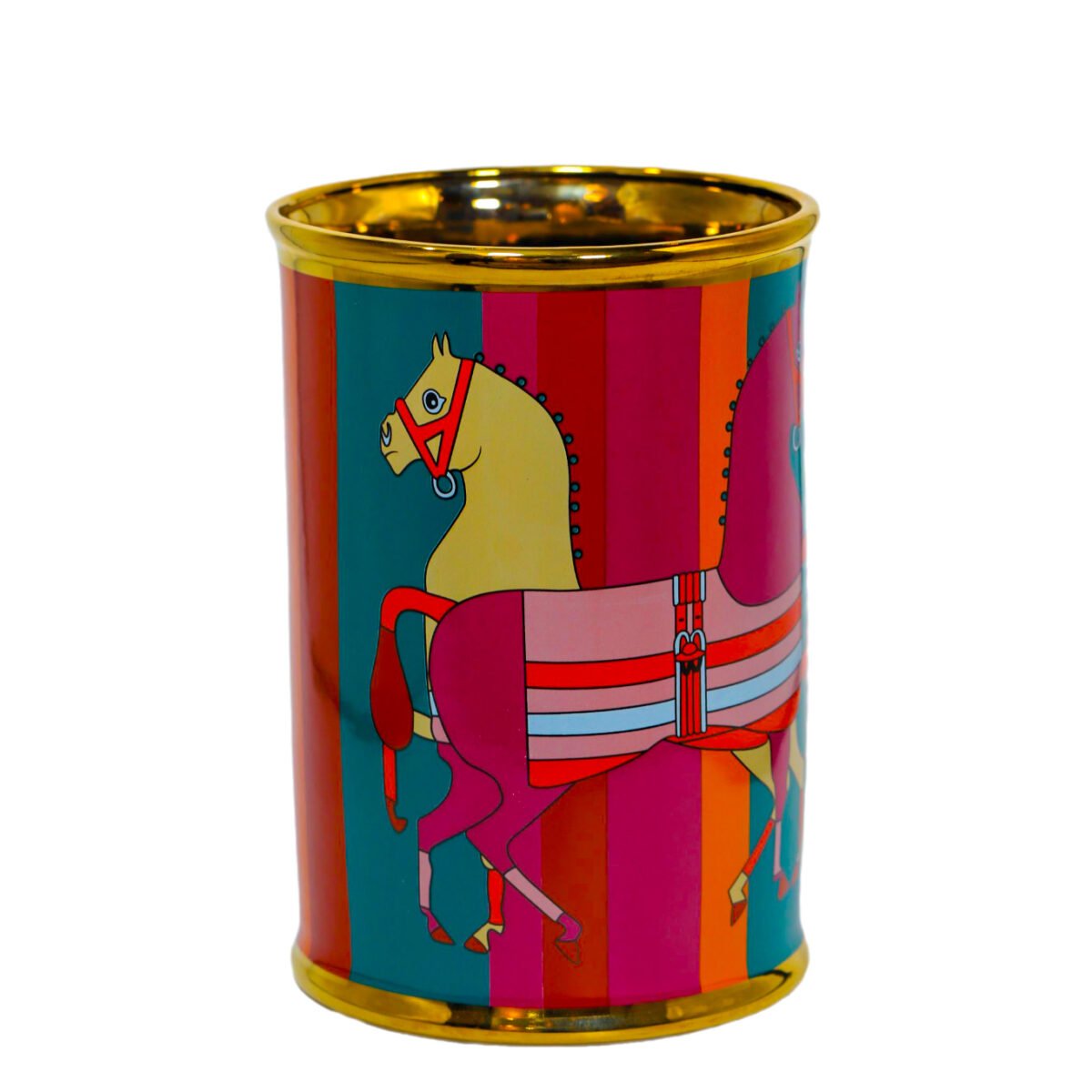 VASE EN CERAMIQUE HERMES MM – Image 1