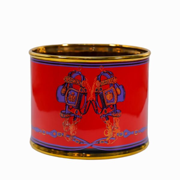 Vase en céramique rouge pm