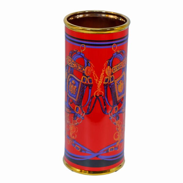 VASE EN CERAMIQUE ROUGE GM