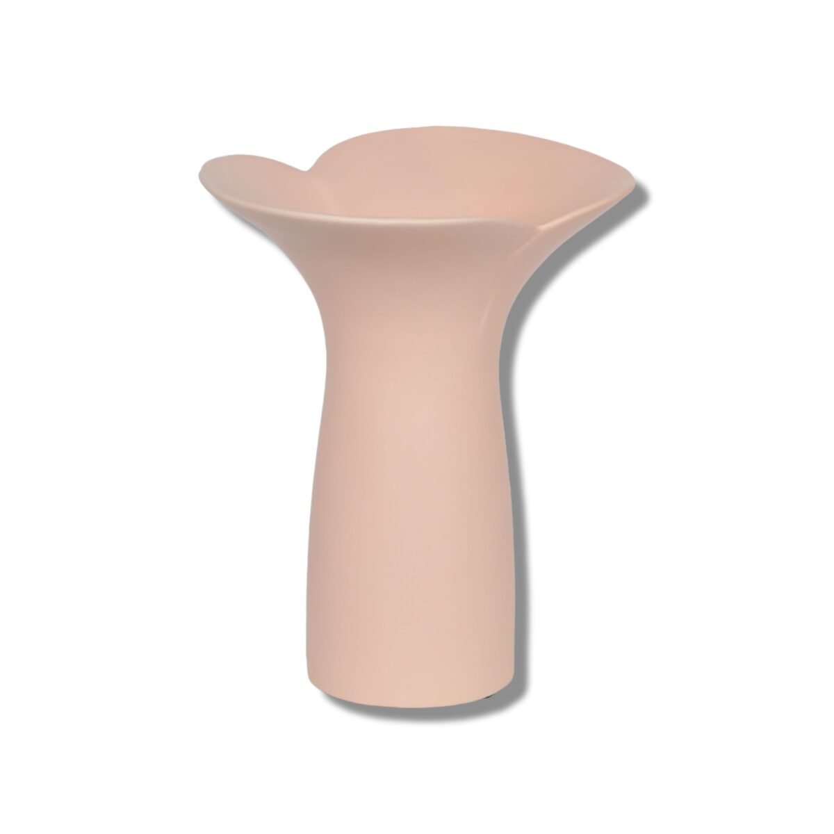 Vase en ceramique rose – Image 1