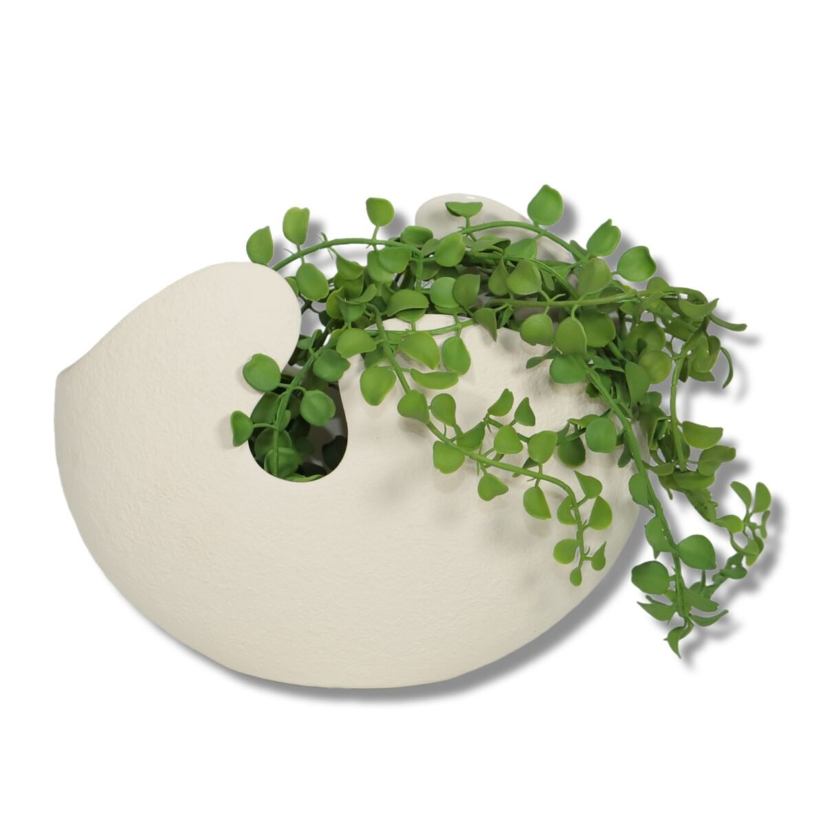 VASE EN CERAMIQUE BLANCHE – Image 1