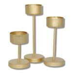 Bougeoir dore gm – Image 2