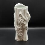 Vase en ceramique blanc gm