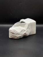 Vase en ceramique blanc pm