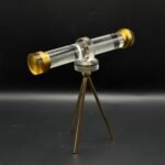 Decoration de table en cristal jumelle gm