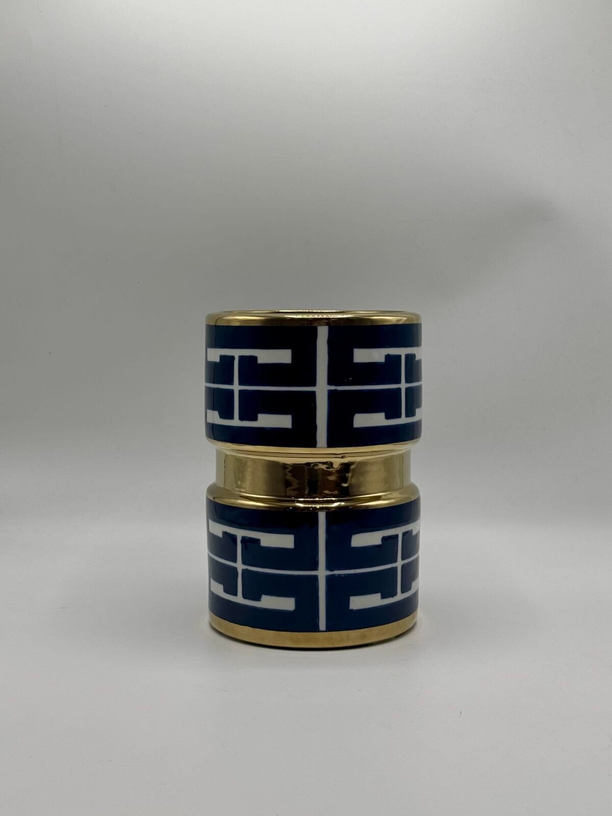 VASE EN CERAMIQUE BLEU PM – Image 1
