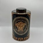 Vase Versace noir gm 
