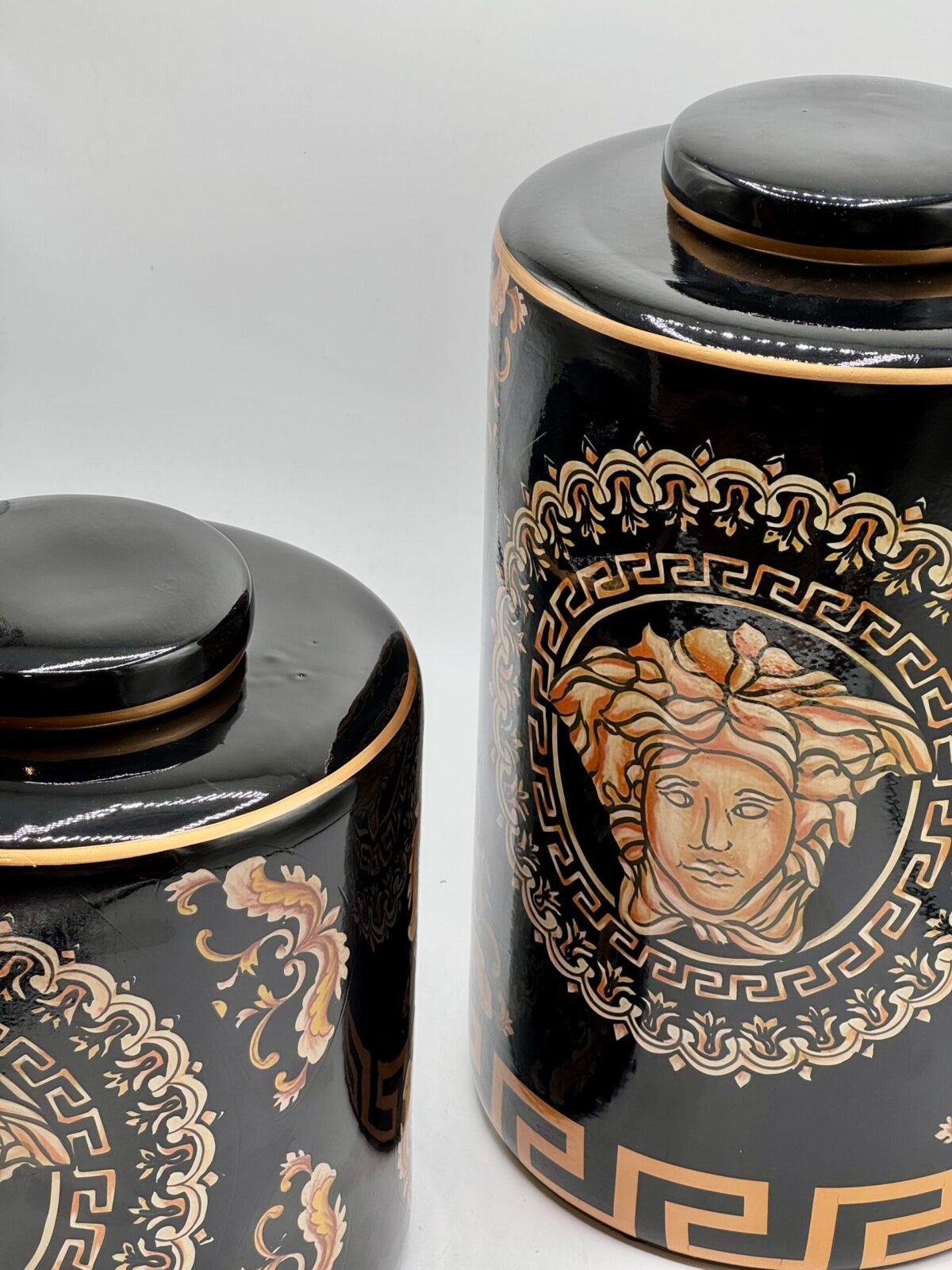 VASE VERSACE NOIR GM  – Image 3
