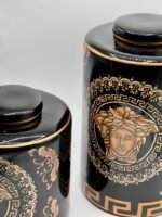 Vase Versace noir gm  – Image 3