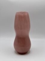 Vase en verre rose gm – Image 2