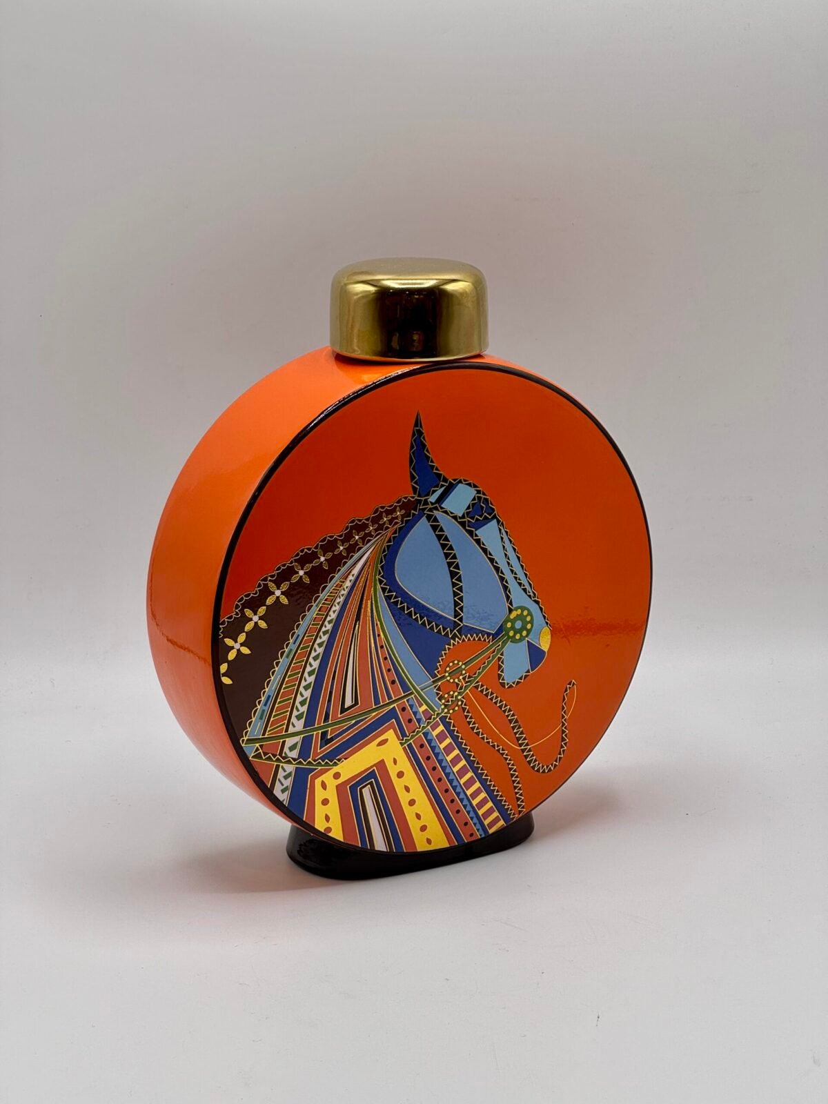 VASE EN CERAMIQUE ORANGE PM – Image 2