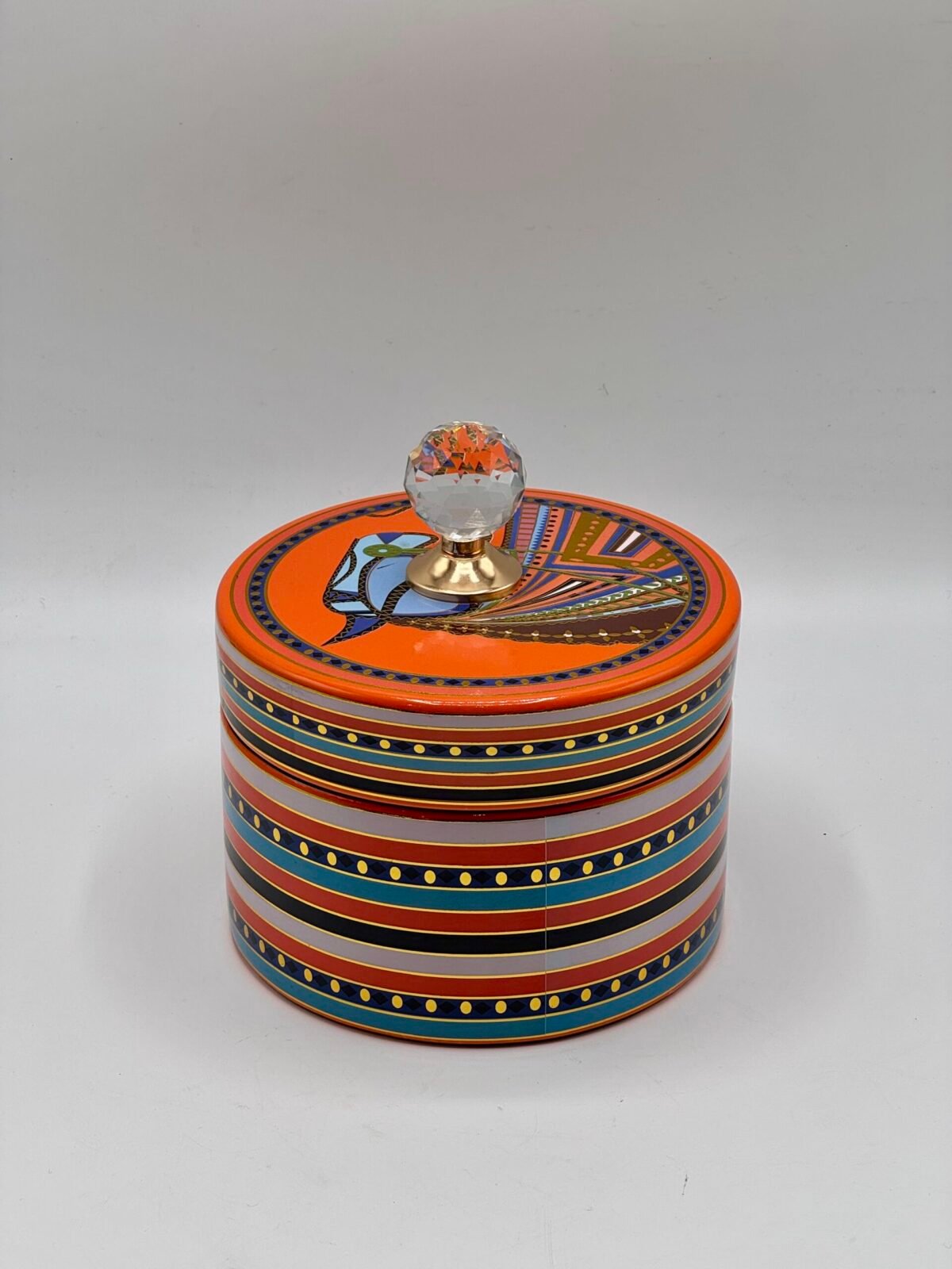 VASE EN CERAMIQUE ORANGE GM – Image 1