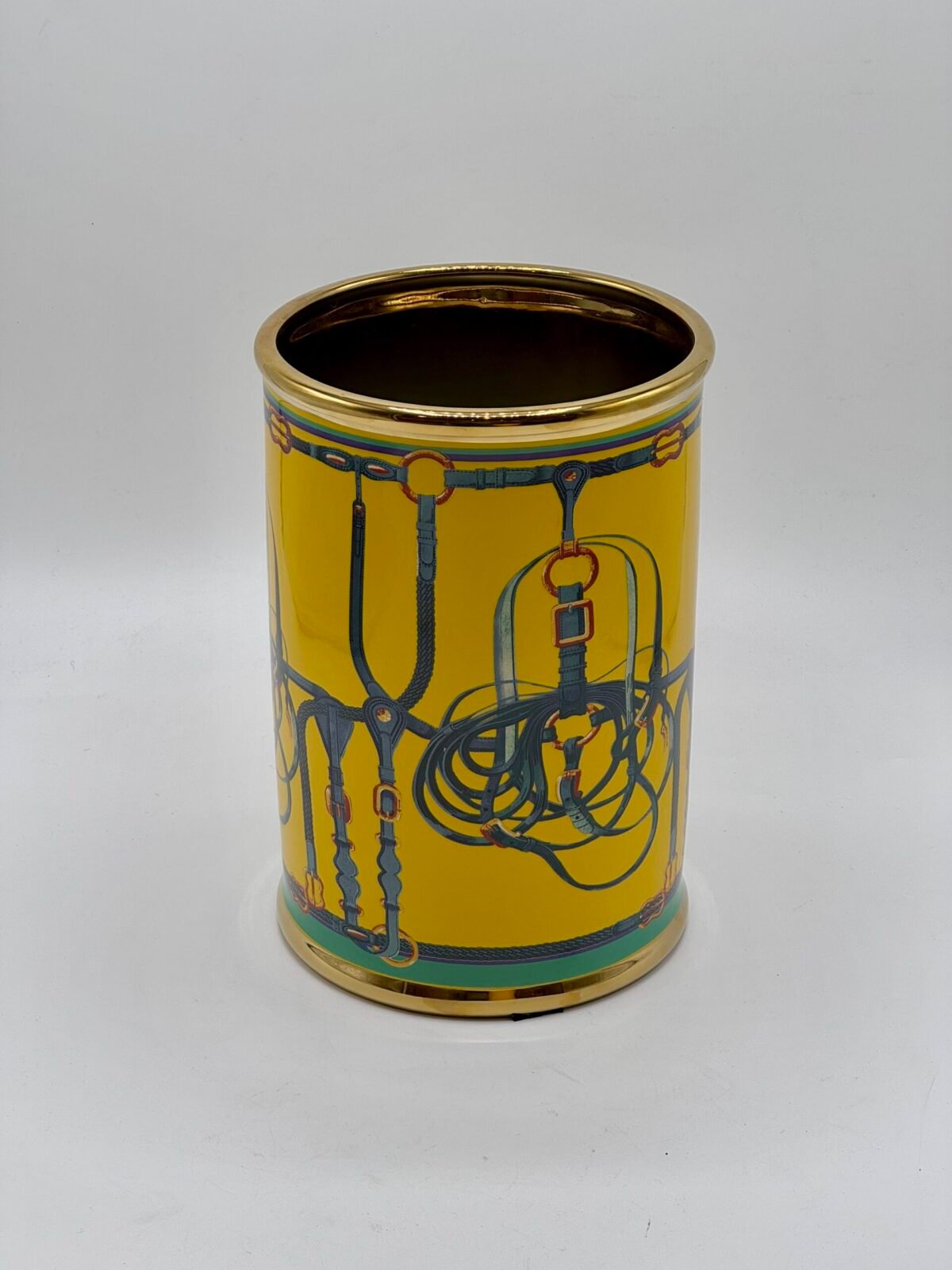 VASE EN CERAMIQUE JAUNE MM – Image 2