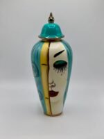 Vase en ceramique visage gm – Image 3