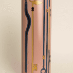 Vase en céramique rose gm