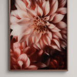 Tableau flower glass painting