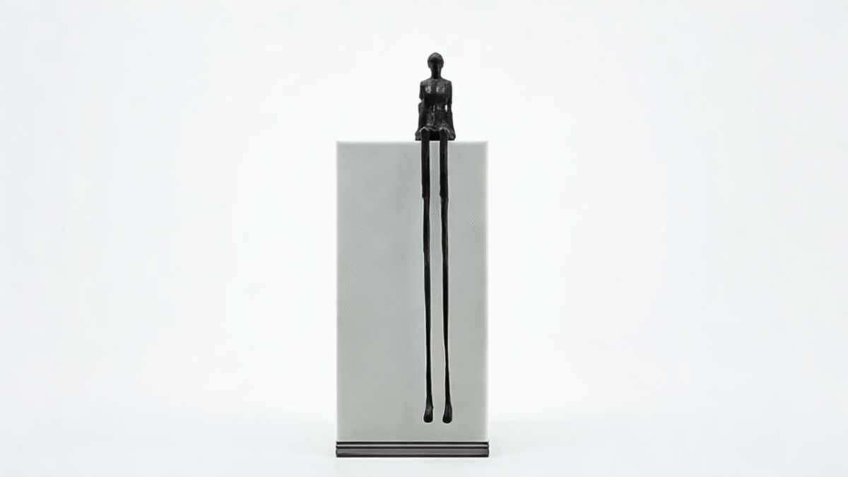 Decoration sculpture stylisée – Image 1