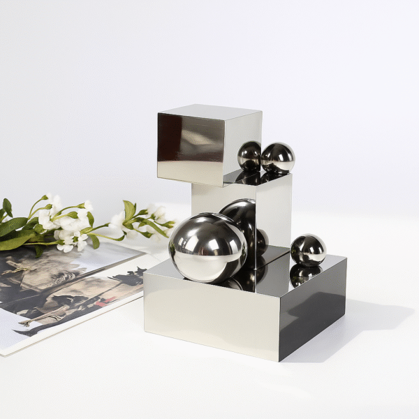 Decoration de table gris