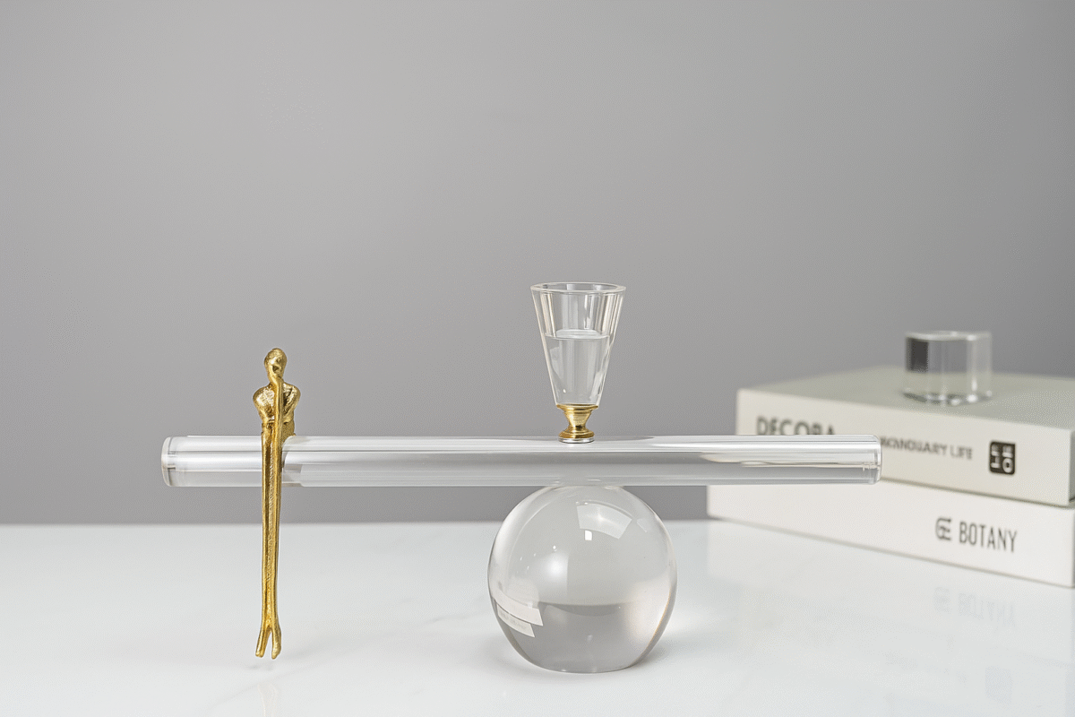 Decoration de table en crystal – Image 1