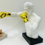 Decoration de table boxeur