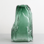 Vase vert bouteille