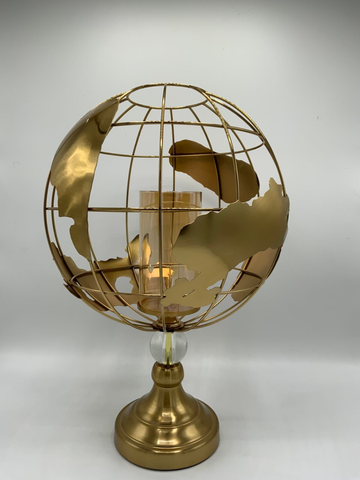Globe terrestre dore gm – Image 1