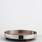 Plateau rond inox gm