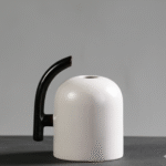 Vase moderne blanc & noir