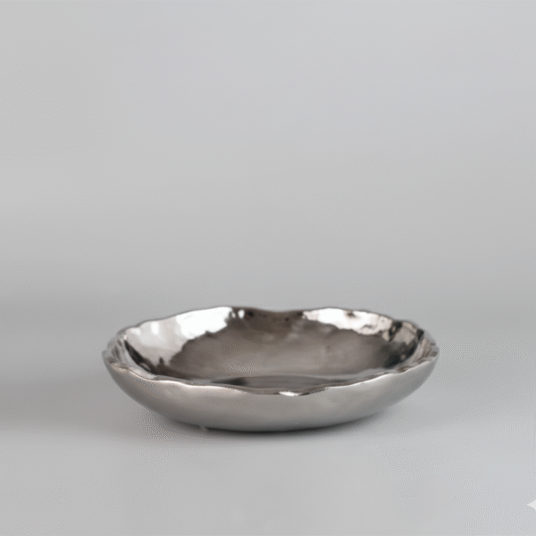 Vide poche creu argent