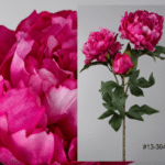 Rose pivoine artificielle