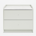 table de nuit en marbre