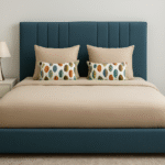 Lit moderne sobre et élégant