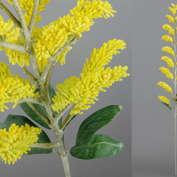Plante artificielle Solidago amarillo
