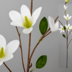 Plante artificielle Magnolia japónica blanche
