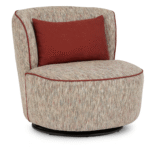 Fauteuil multicouleur pivotant