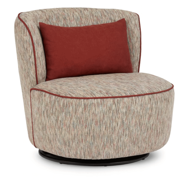 Fauteuil multicouleur pivotant