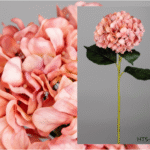 Fleur artificielle Rose Hortensia Nude
