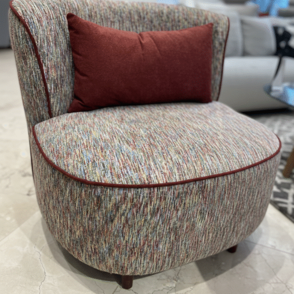 Fauteuil multicouleur pivotant