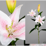 Rose Lilium artificielle