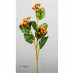 plante artificielle Hypericum rojo