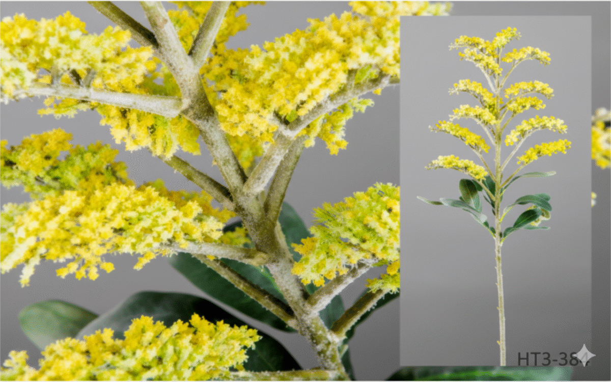 Plante artificielle Solidago amarillo – Image 1