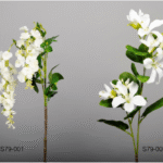Plante artificielle Bauhinia blanca