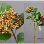 Rose branches verte viburnum artificielle