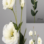 Plante artificielle Eustoma blanca