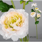 Plante artificielle Ranunculus salmón