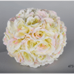 Rose blanche artificielle