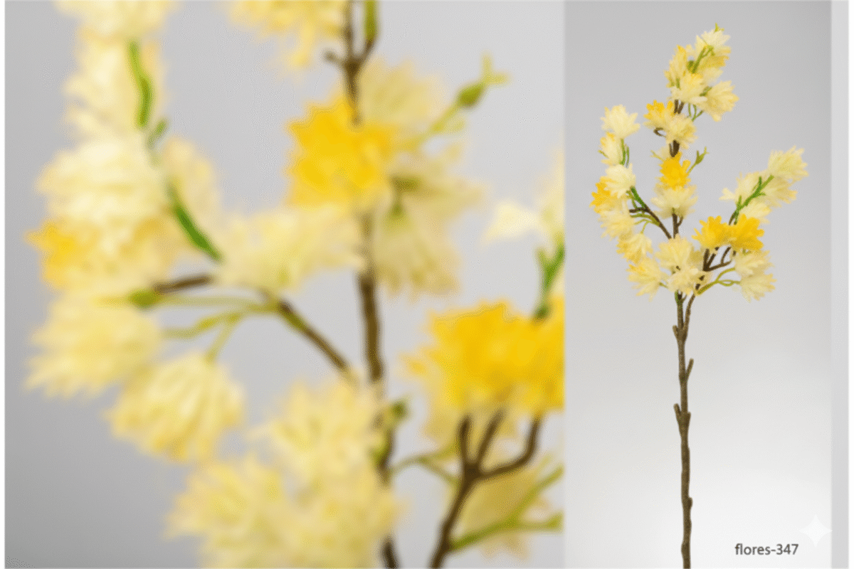 Plante artificielle Mimosa amarilla – Image 1