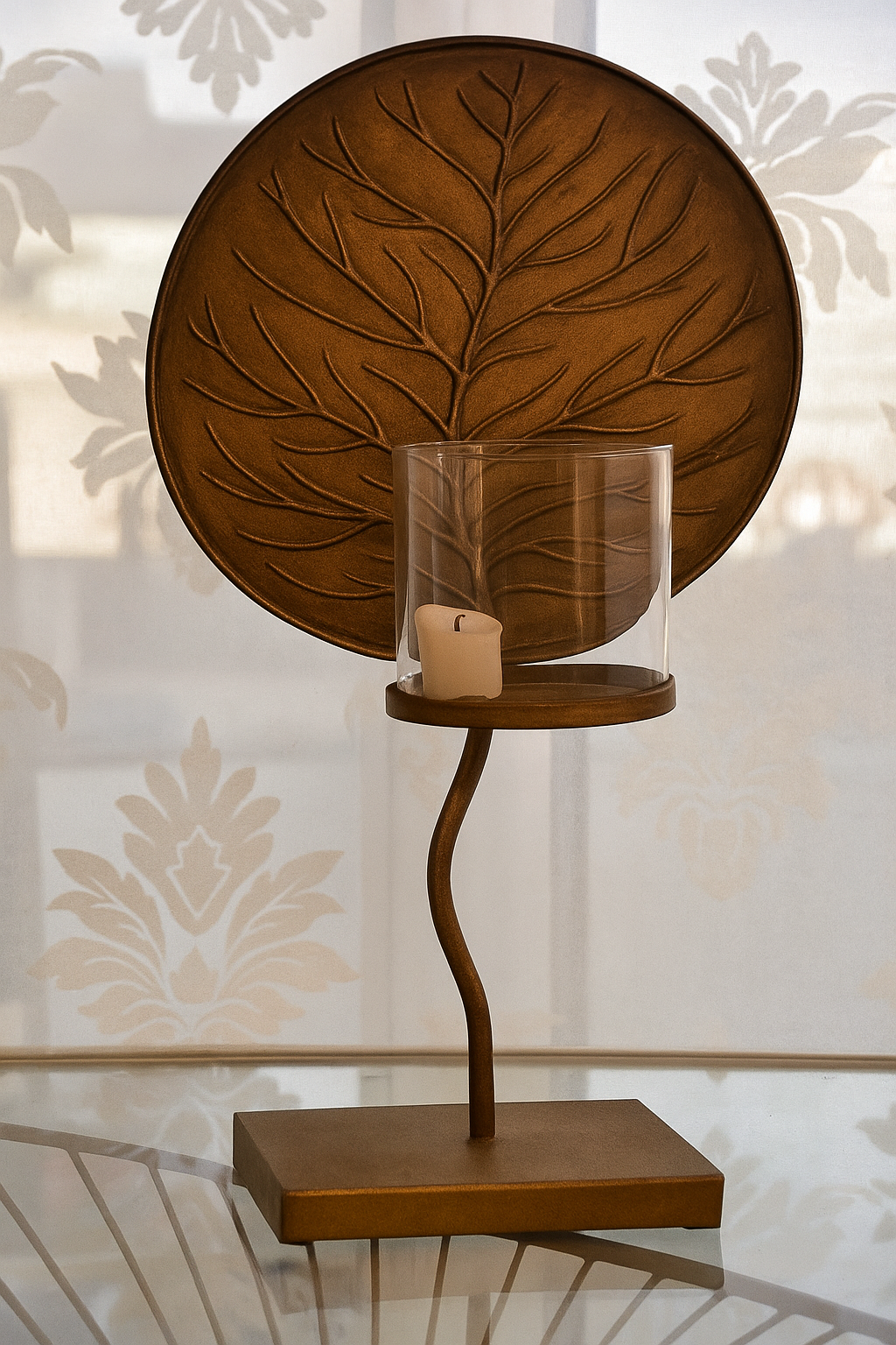 ChatGPT Image 3 nov. 2025, 05_24_28 Bougeoir a la forme d’une feuille – Image 1