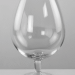 Vase en verre transparent pm