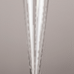 Vase en verre transparent pm